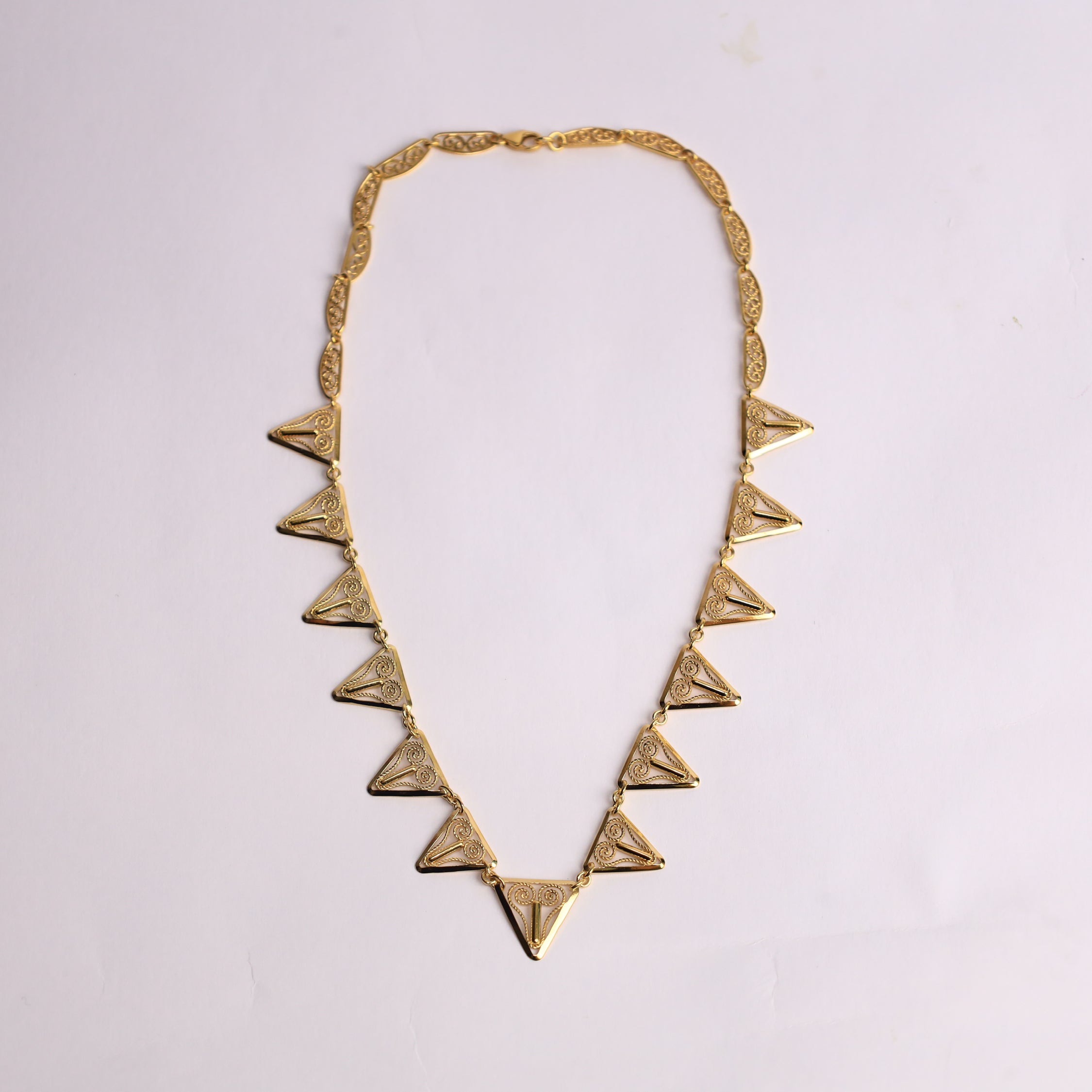 Trigon Luxe Gold Necklace