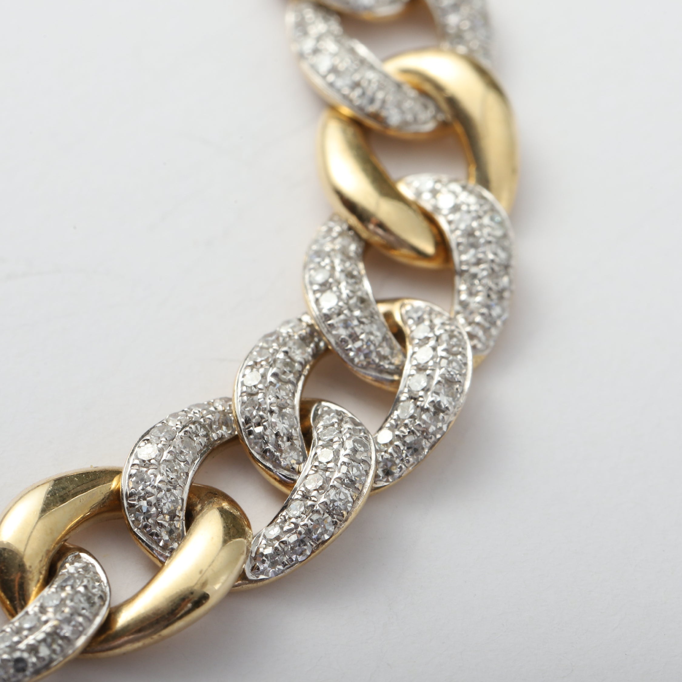 Aurex Diamond Link Bracelet