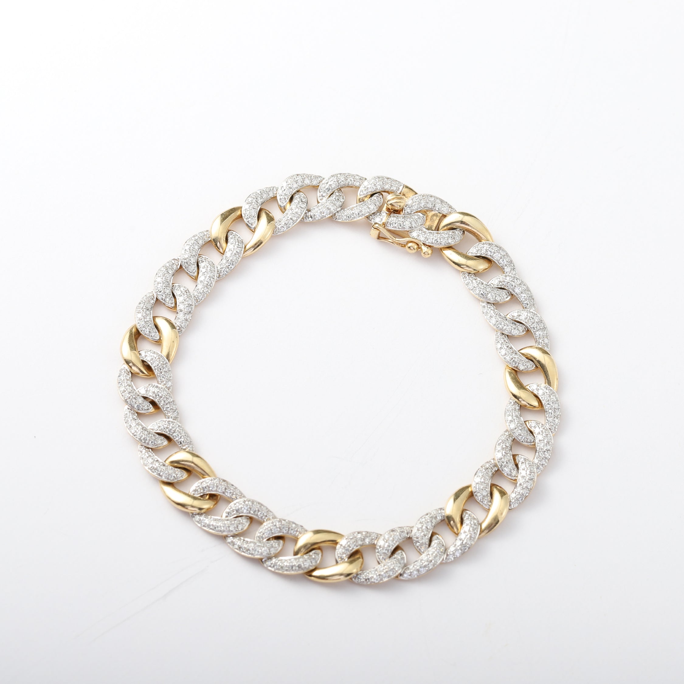 Aurex Diamond Link Bracelet