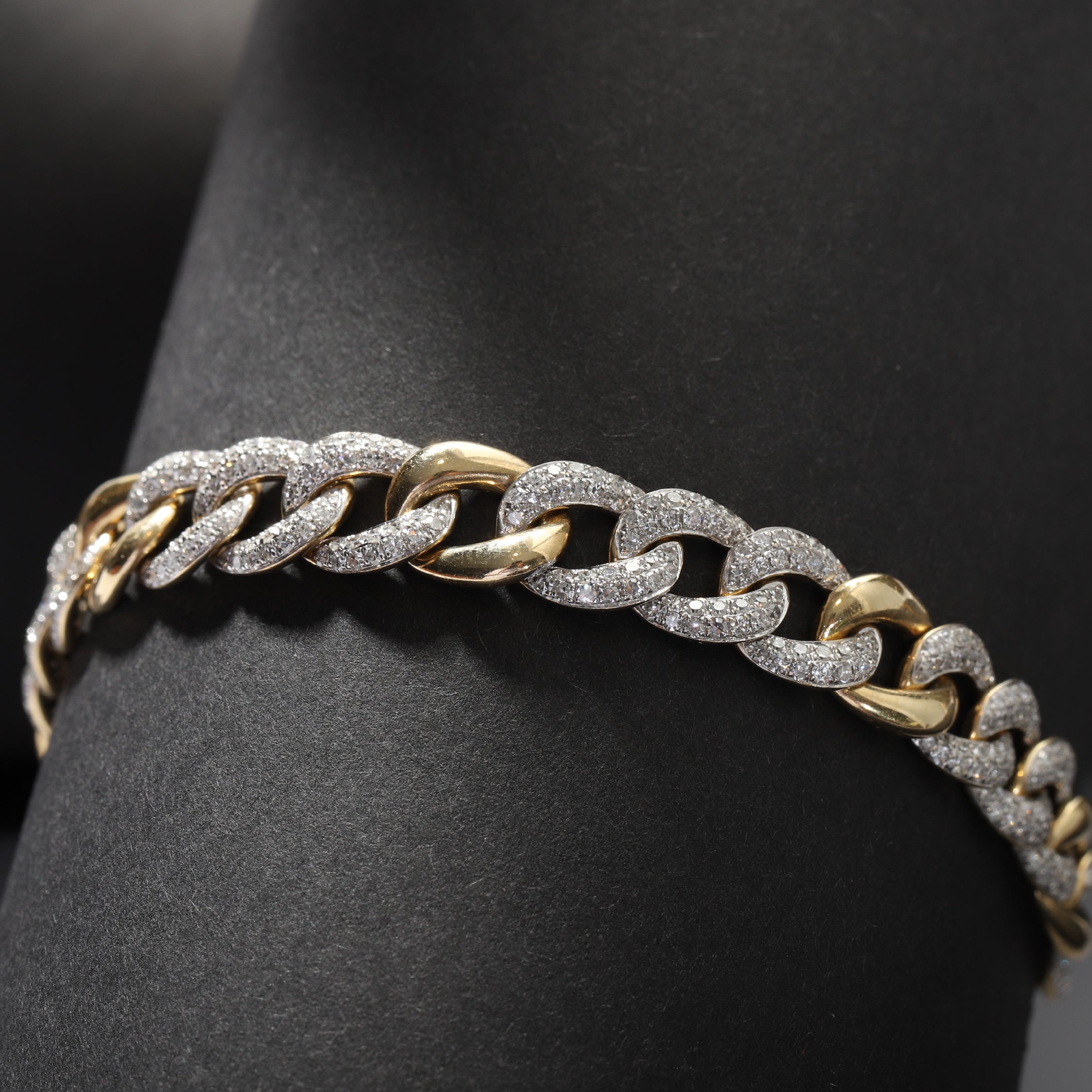 Aurex Diamond Link Bracelet