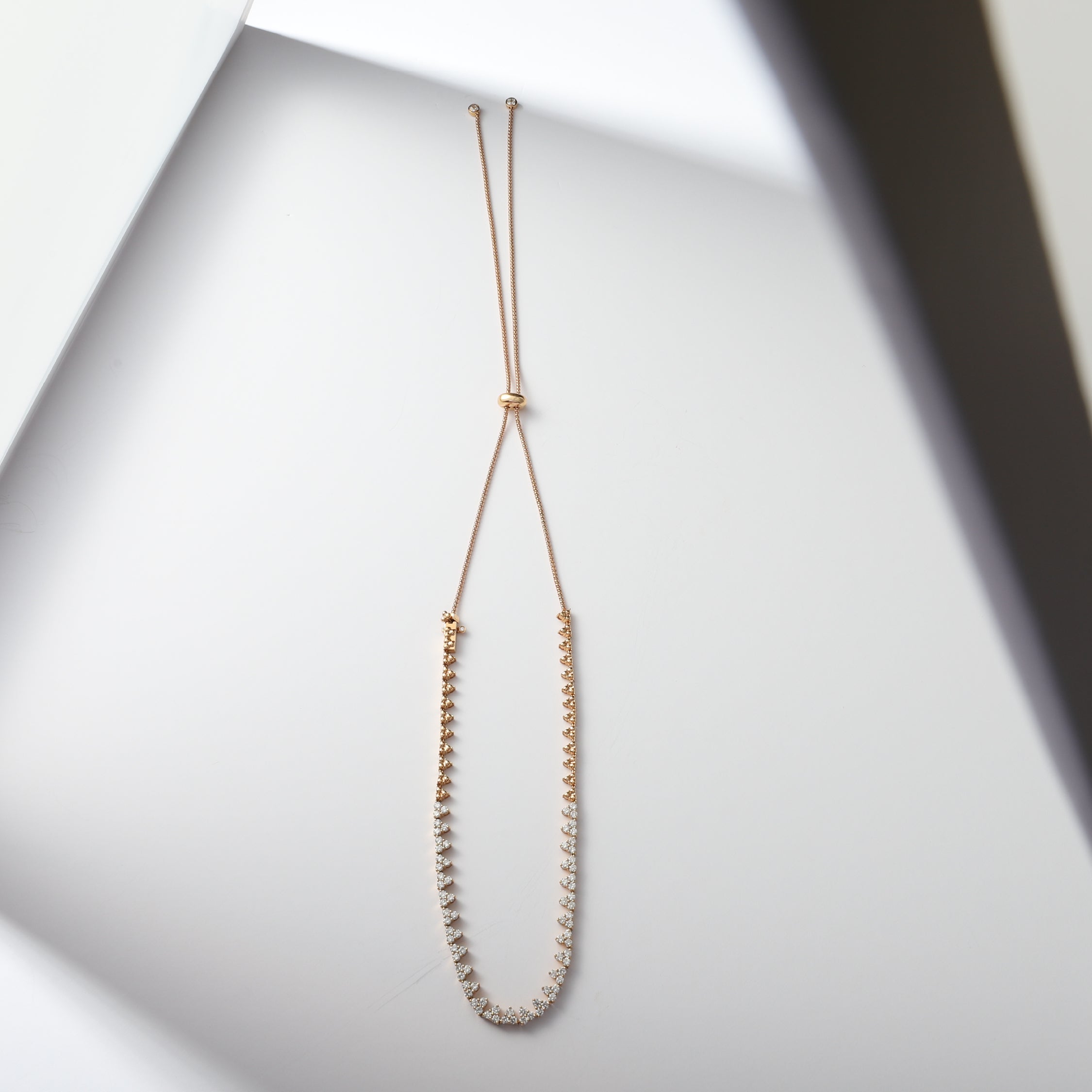 Eterna Diamond Adjustable Necklace