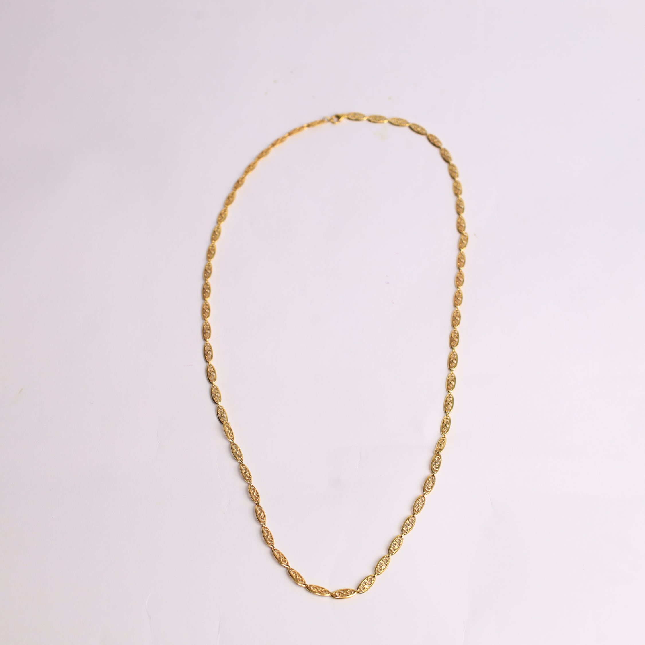 Elyra Refined Gold Chain Necklace