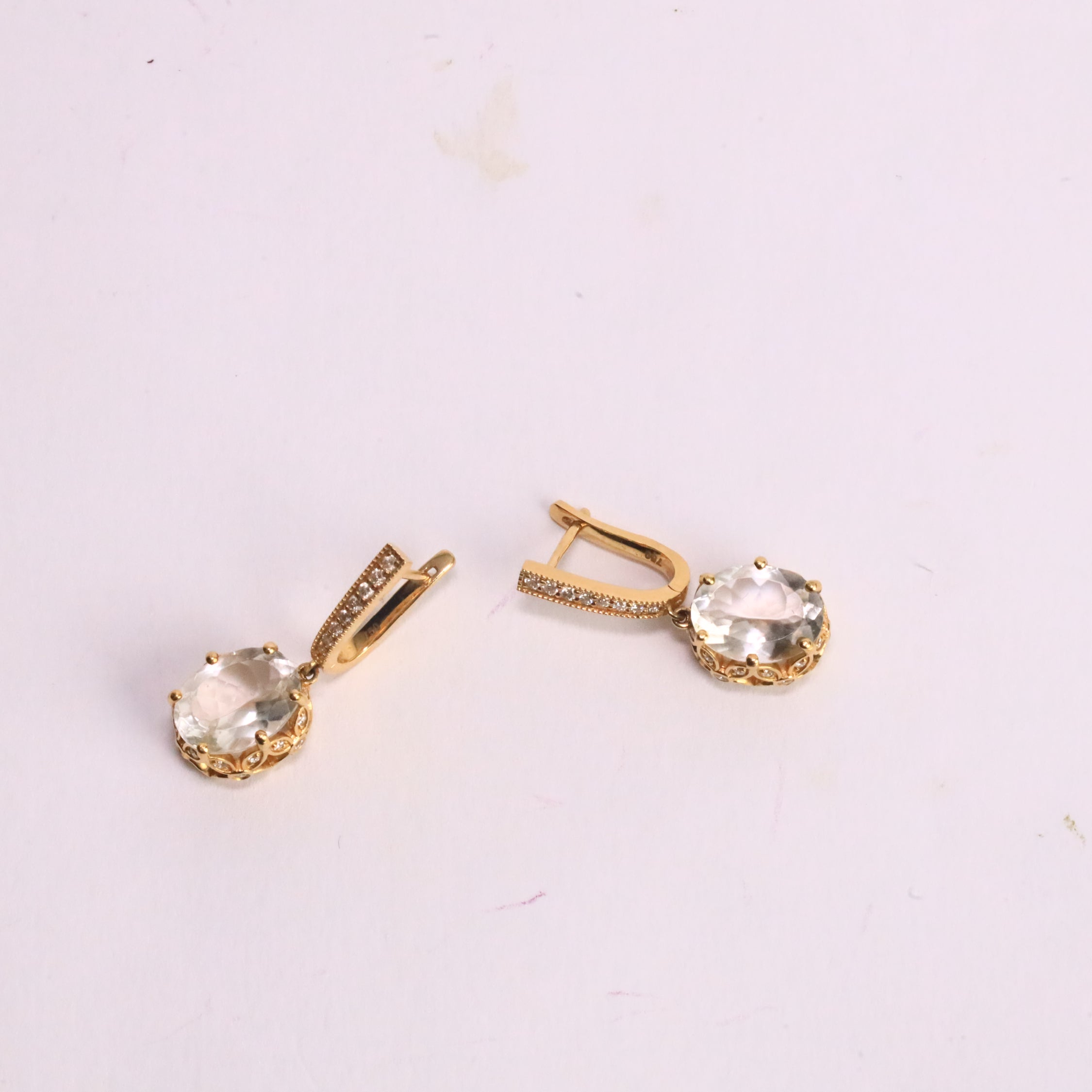 Aurelian Diamond Drop Earrings