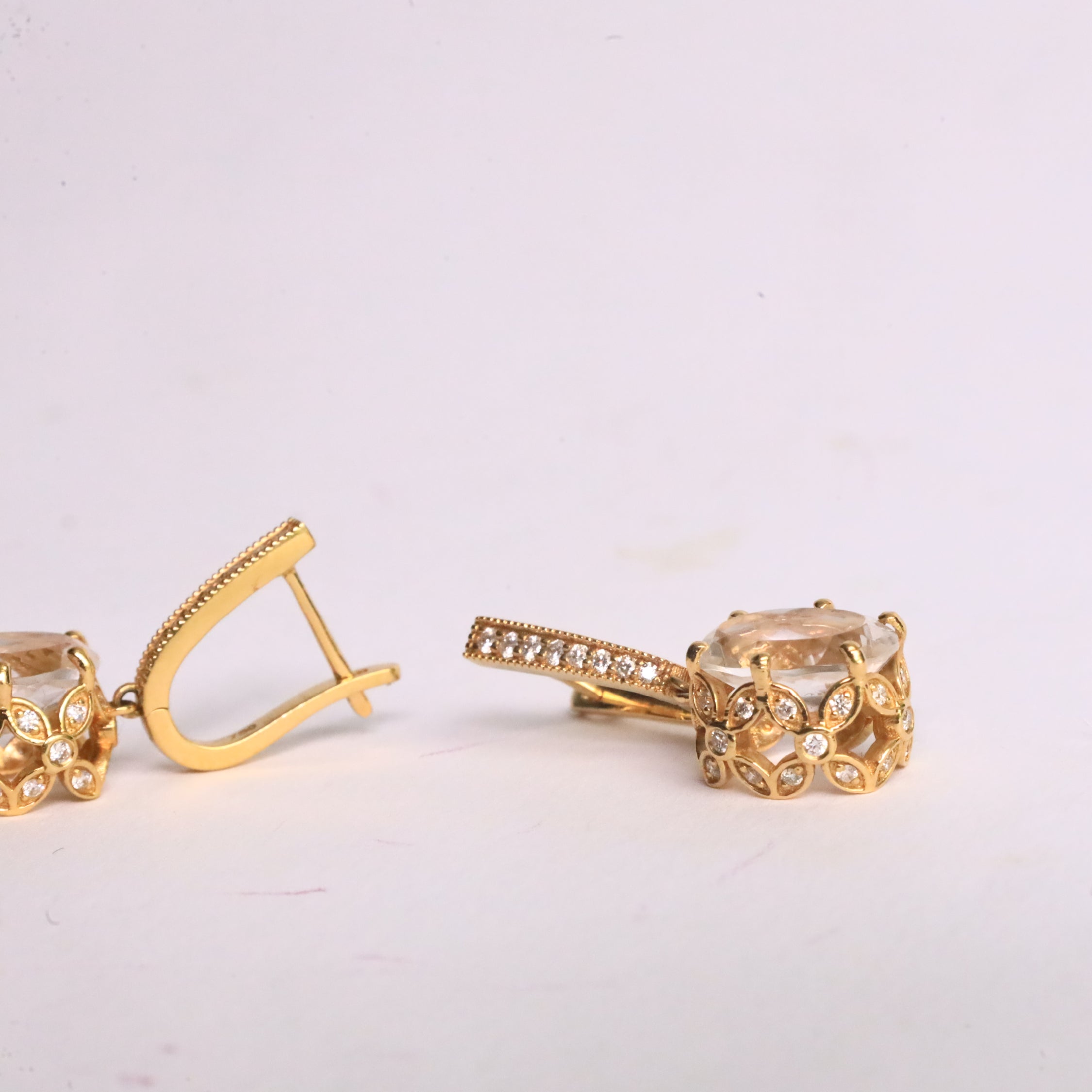 Aurelian Diamond Drop Earrings