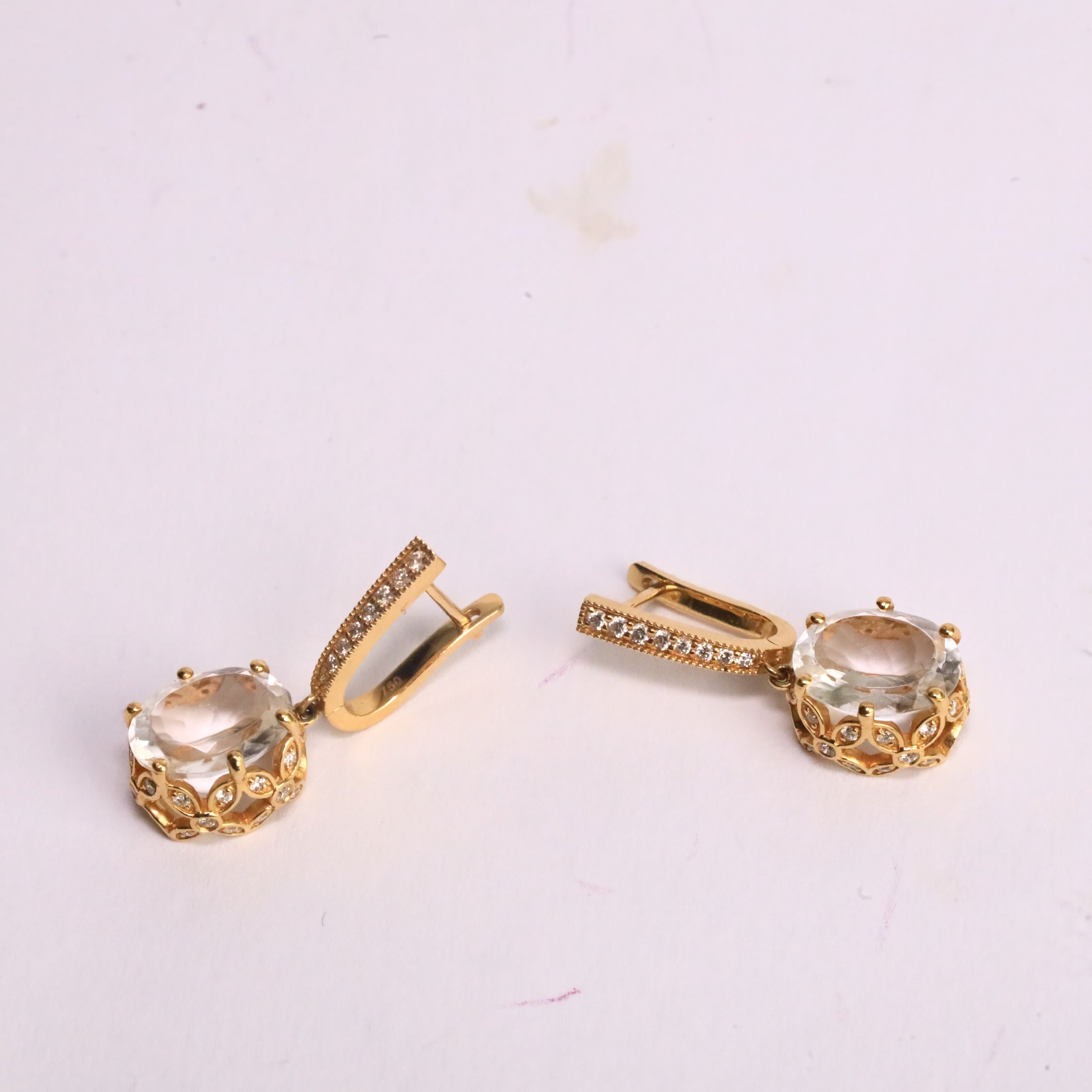 Aurelian Diamond Drop Earrings