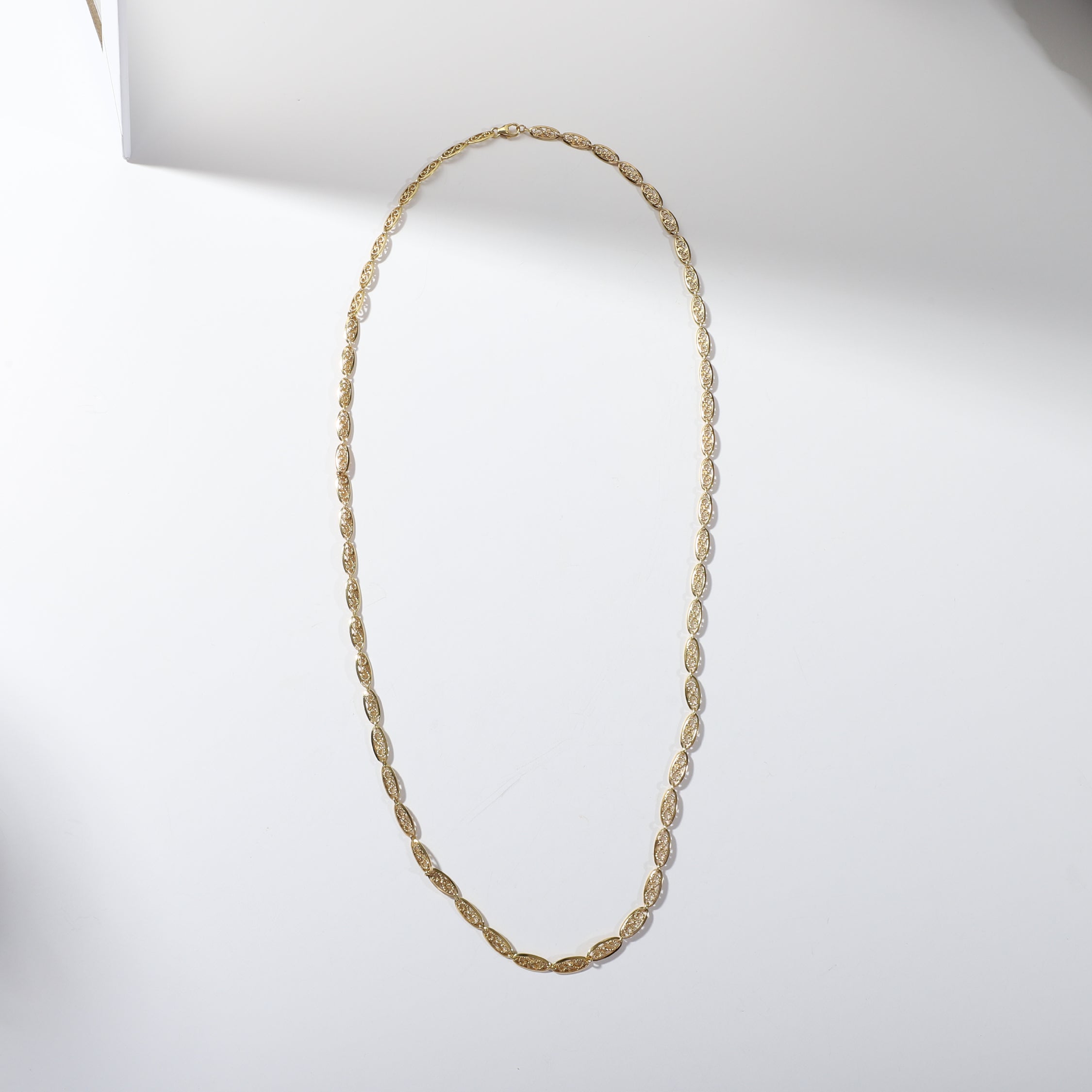Elyra Refined Gold Chain Necklace