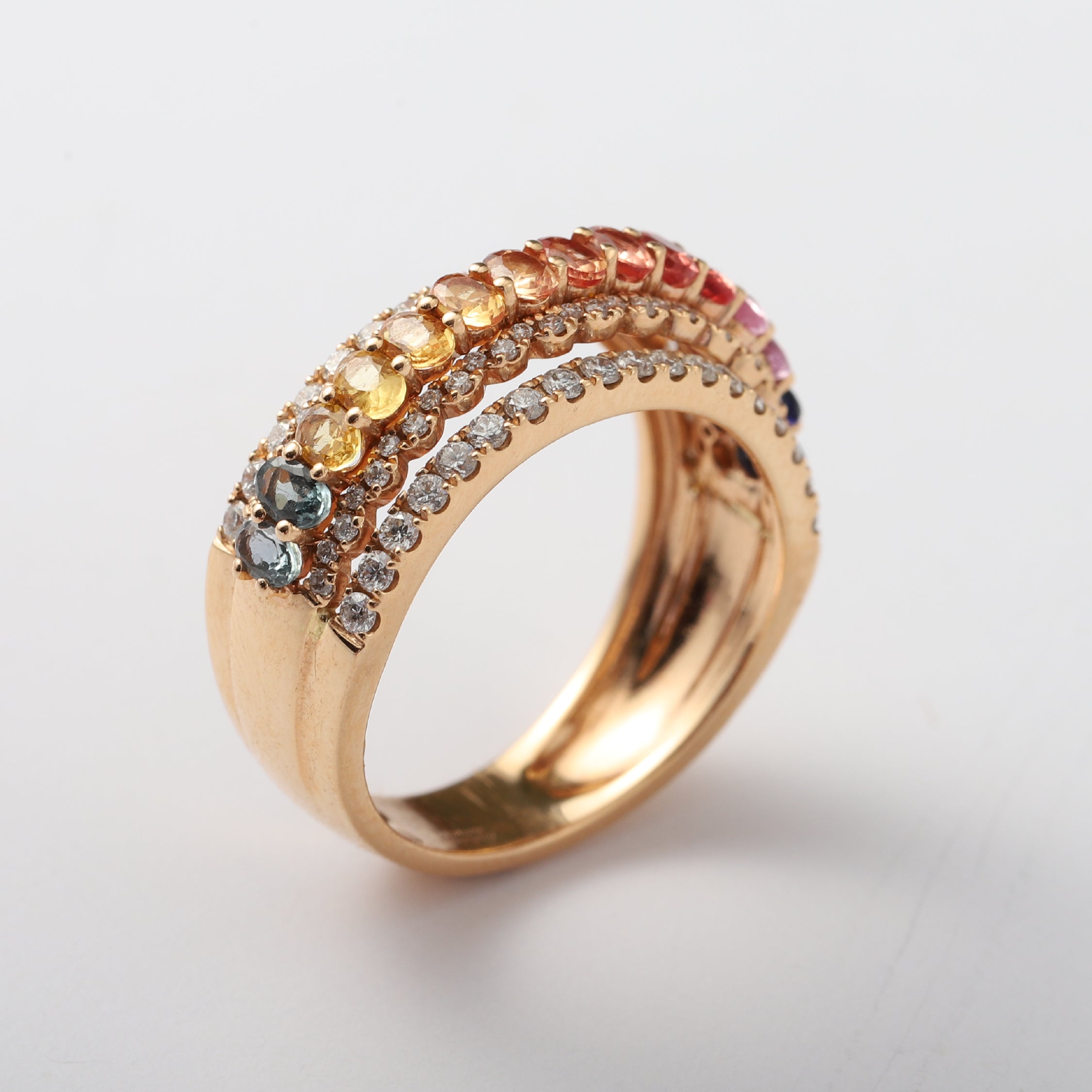 Orionis Multiband Diamond Ring