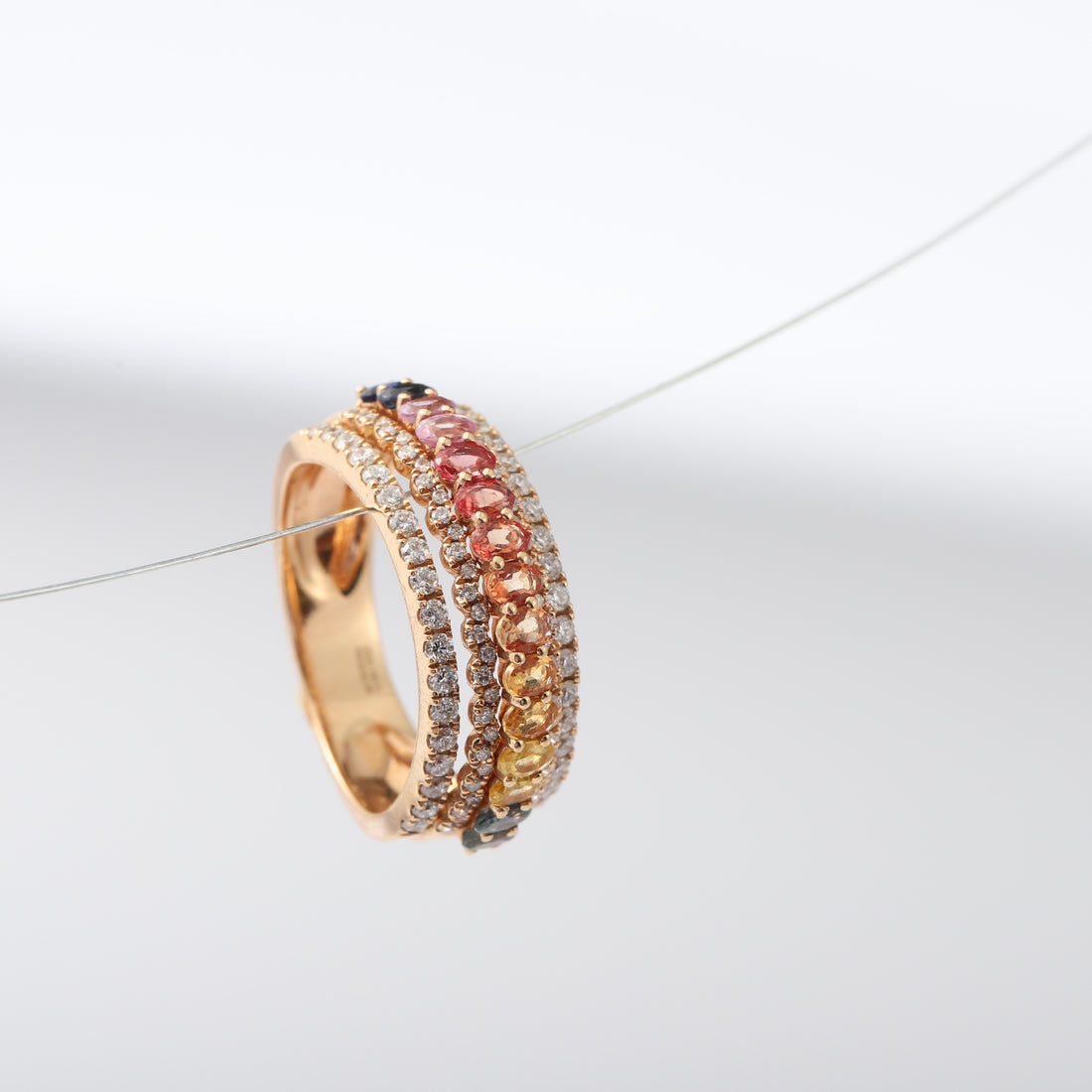Orionis Multiband Diamond Ring