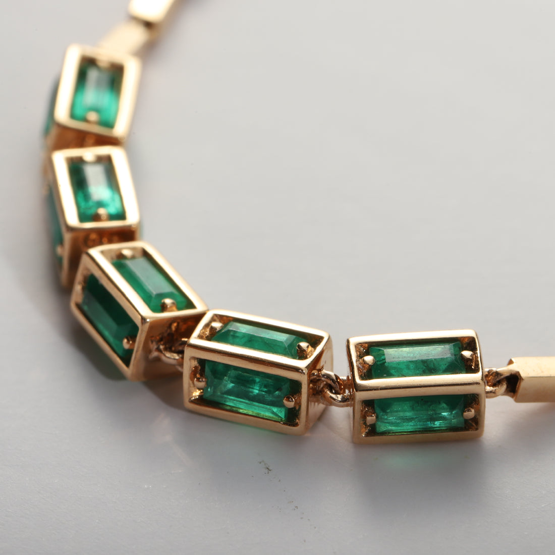 Verdantia Emerald Link Bracelet