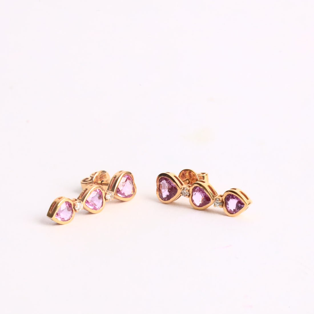 Eloria Diamond Gemstone Earrings