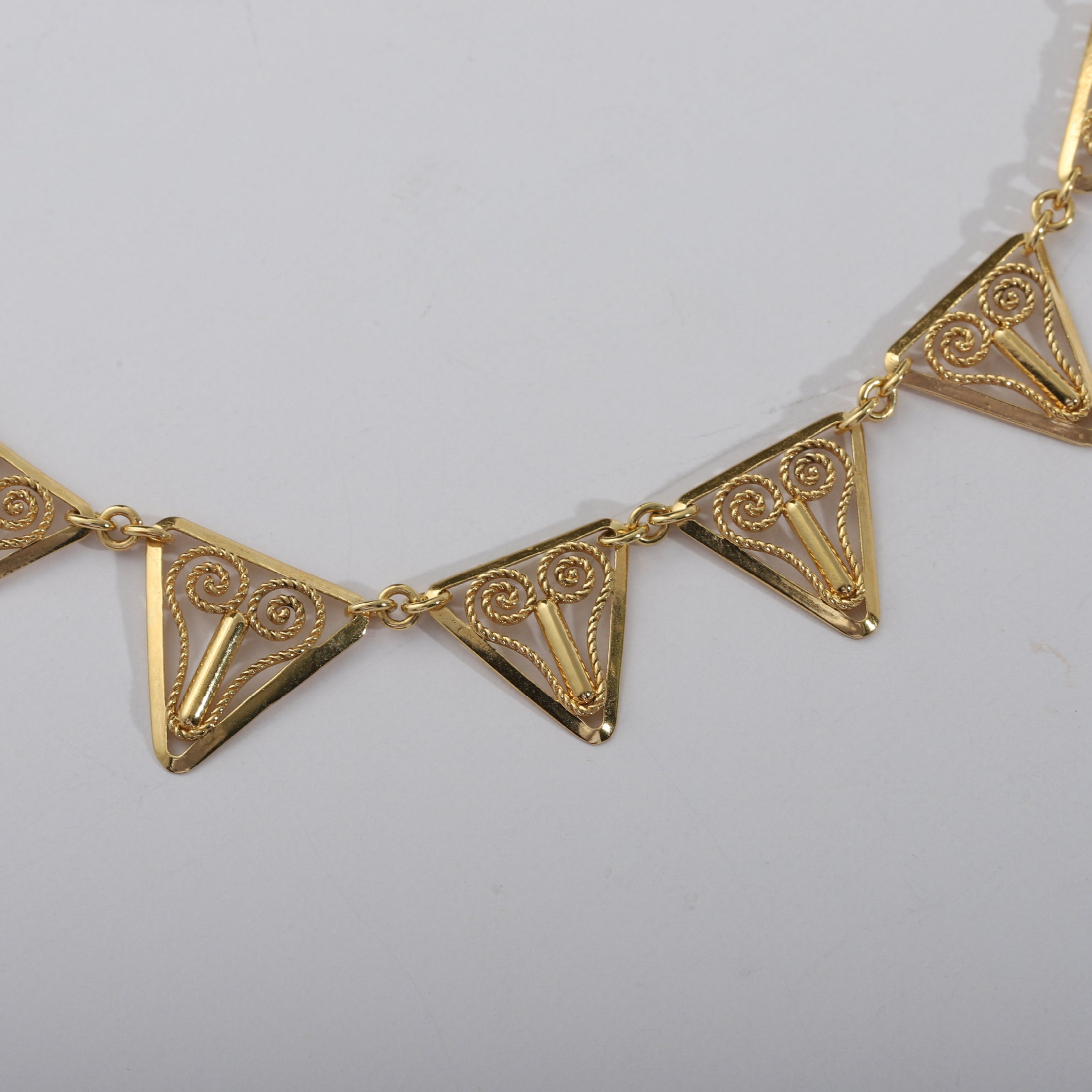 Trigon Luxe Gold Necklace
