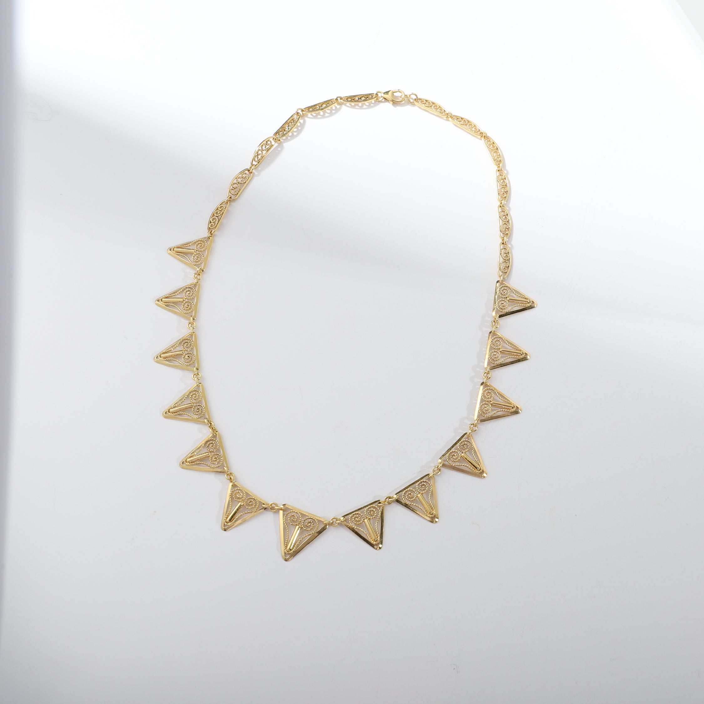 Trigon Luxe Gold Necklace