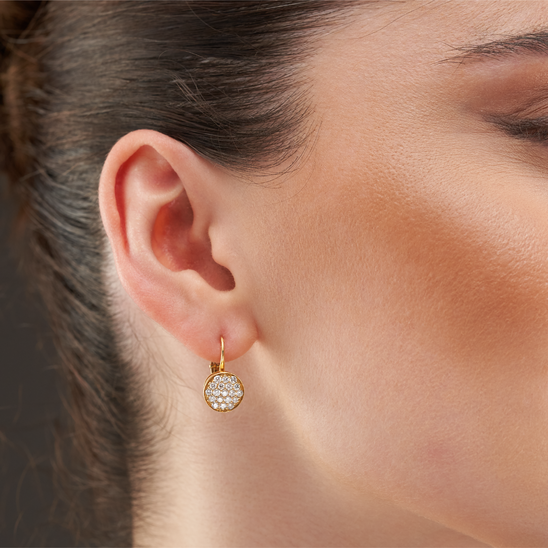 Aurelia Diamond Gold Earrings