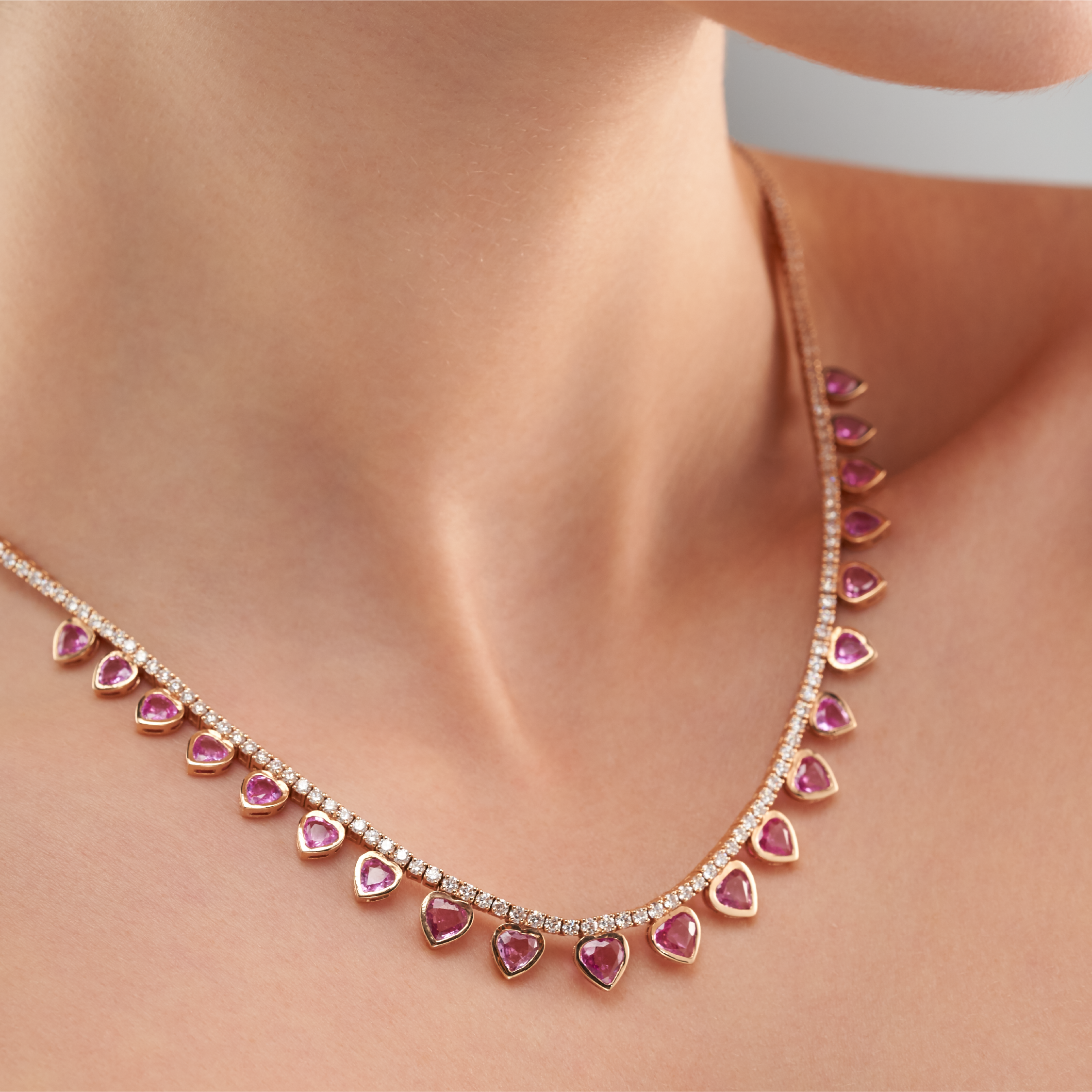 Celestia Diamond Statement Necklace