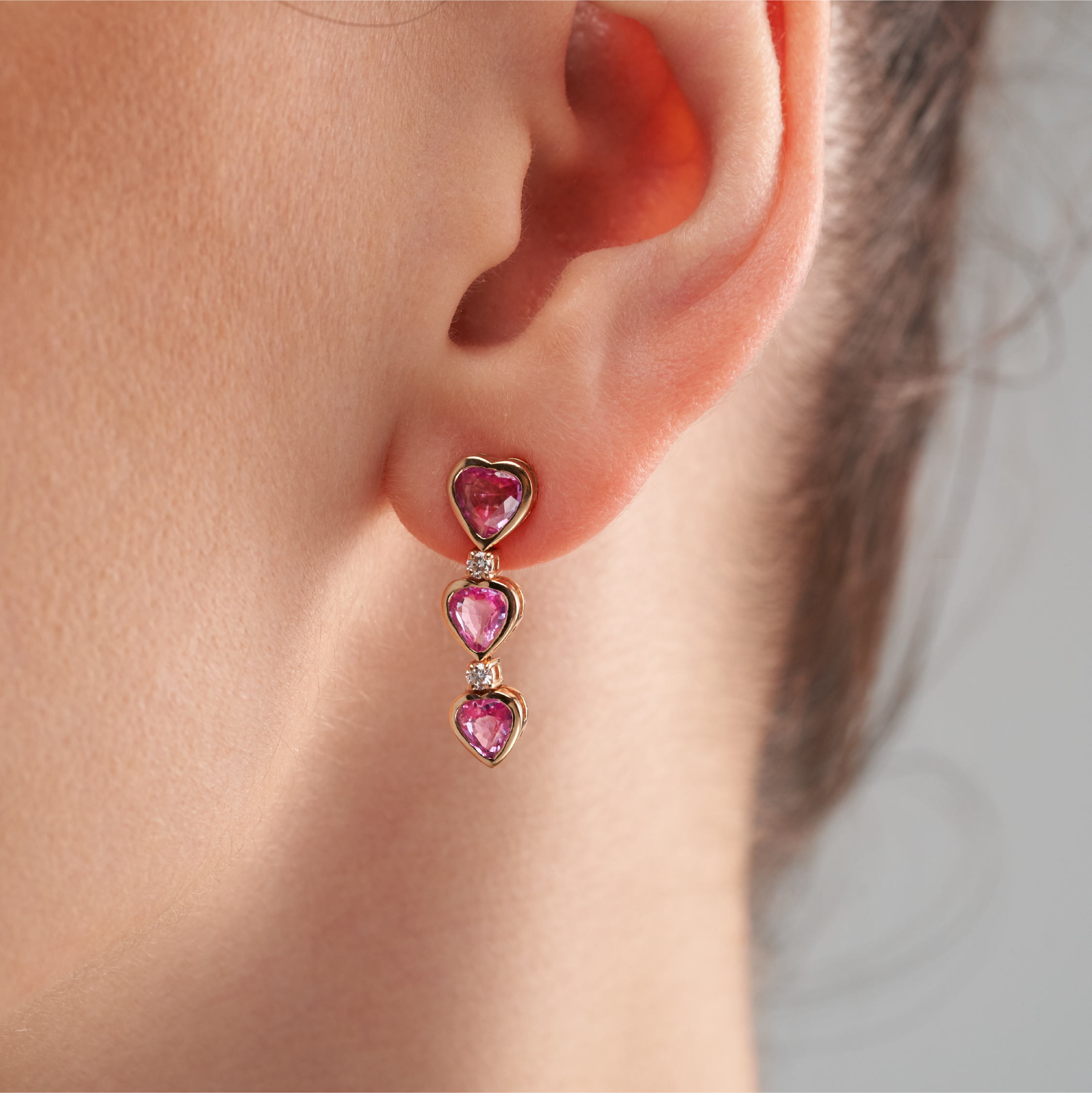 Eloria Diamond Gemstone Earrings
