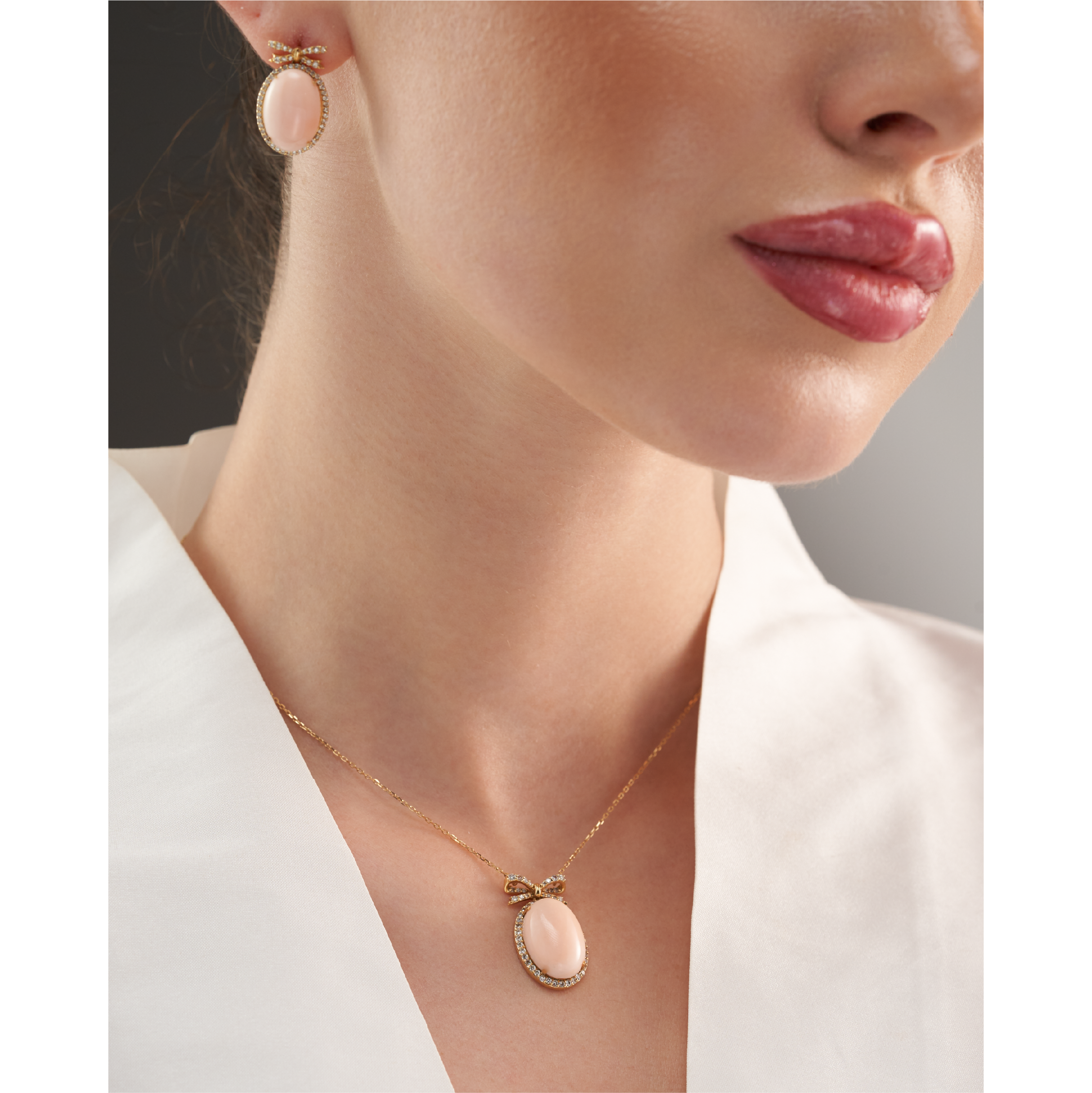 Lunara Mother of Pearl Jewelry Set