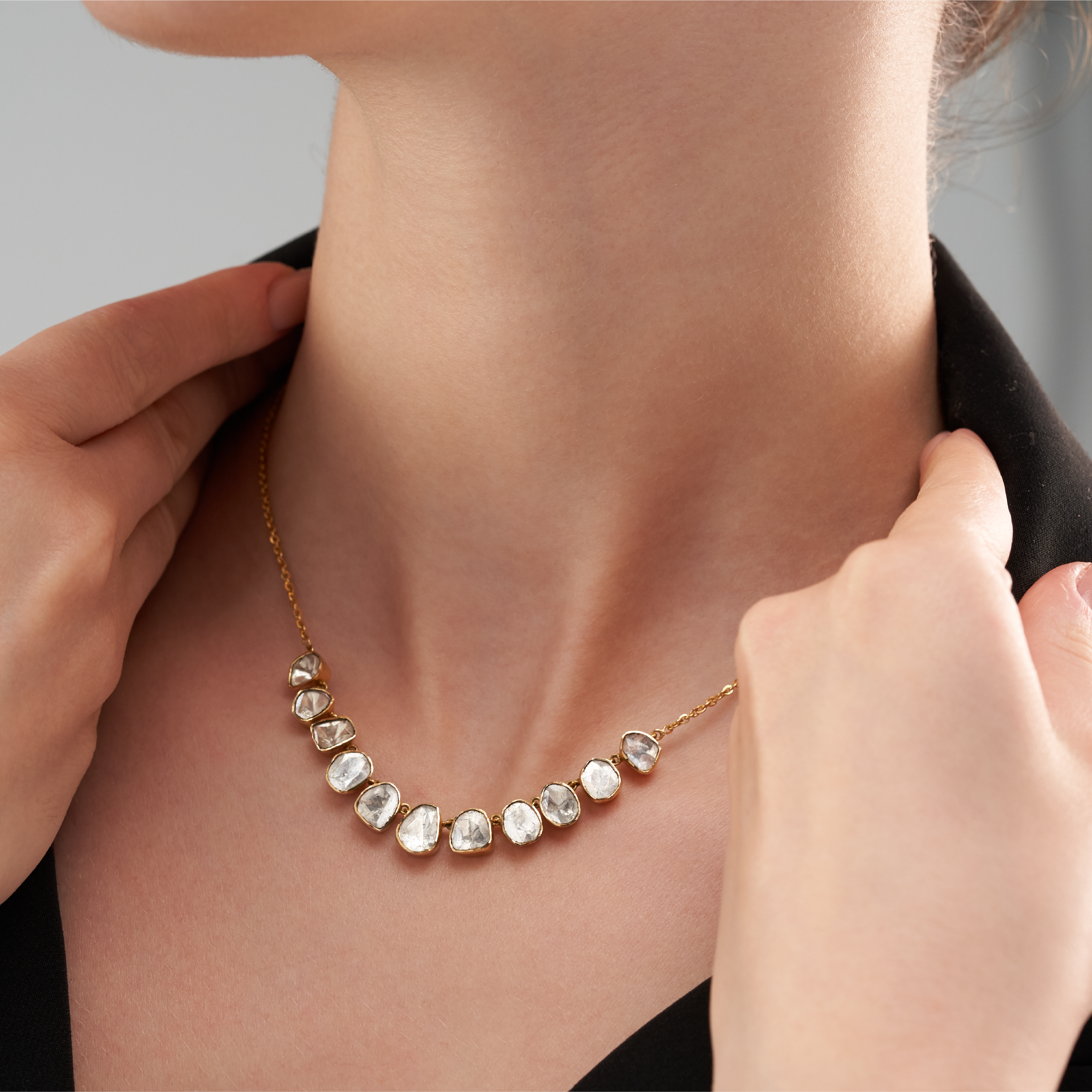 Serena Natural Stone Necklace