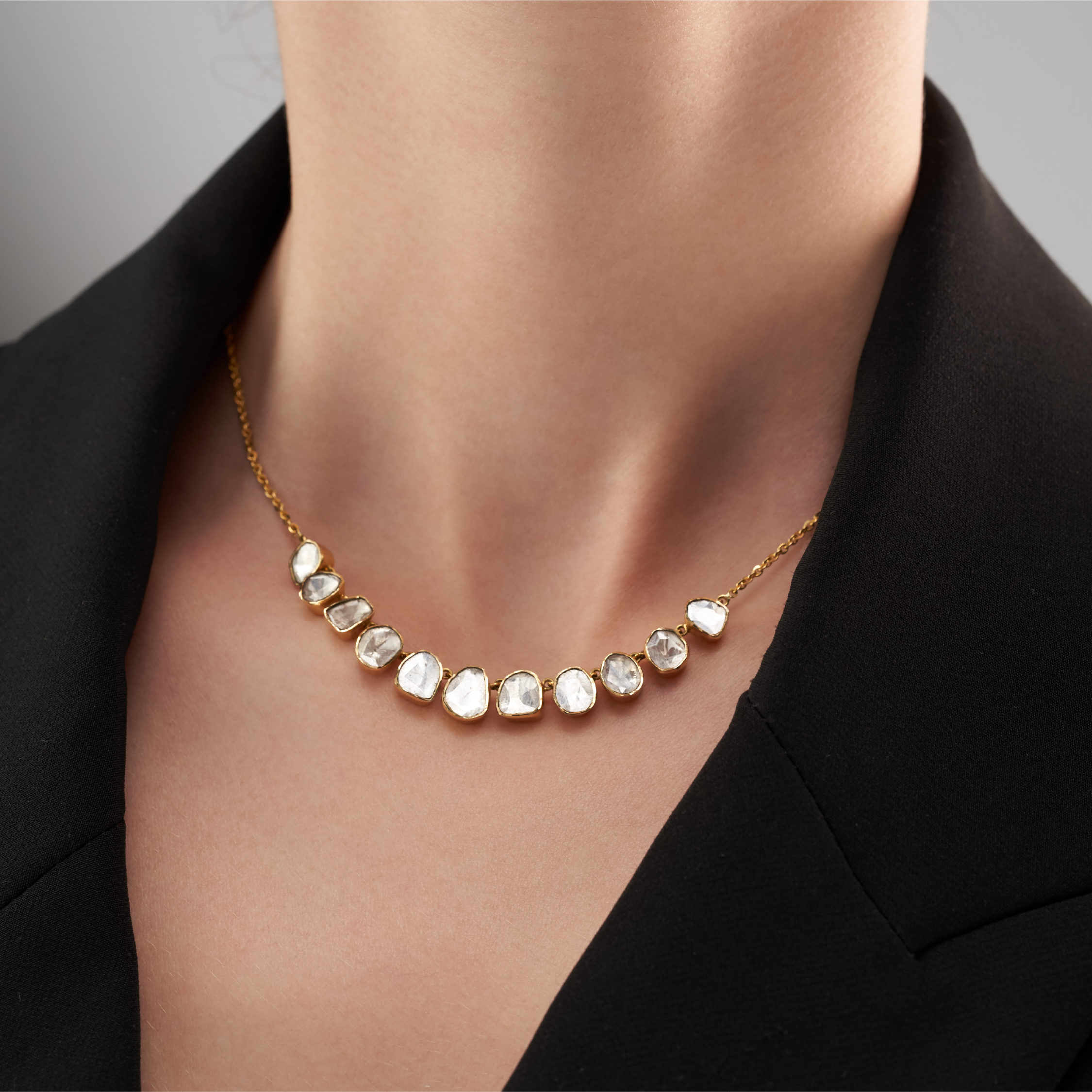 Serena Natural Stone Necklace