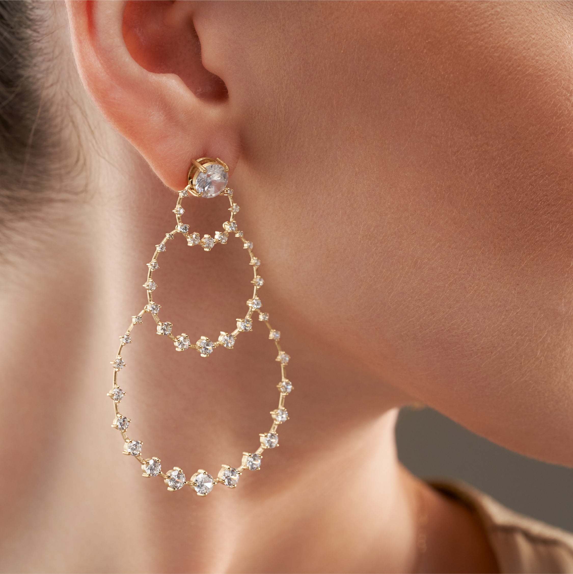 Zirena Handmade Zircon Gold Piece